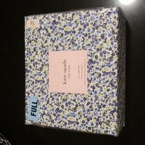 💕KATE SPADE💕 4 Piece Full Sheet Set 100% Cotton Percale ~ Full Size NWT